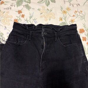 Abercrombie Black High-Waisted Jeans